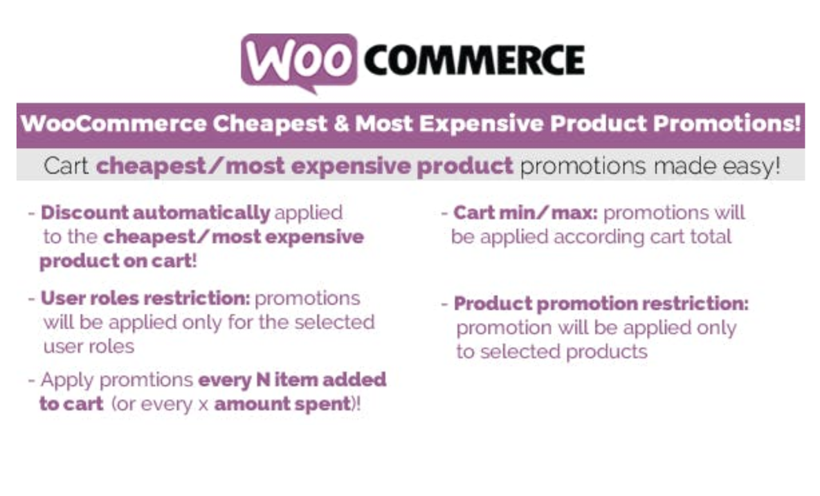 Cheapest  Most Expensive Product Promotions v3.7无限制版