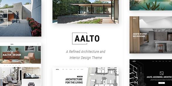 Aalto v1.6.1 – 建筑和室内设计主题