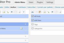 Admin Menu Editor Pro v2.13 wordpress菜单编辑器-学课SEO