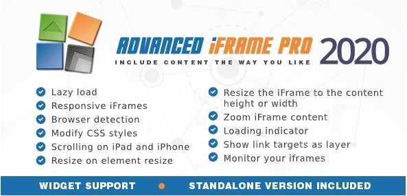 Advanced iFrame Pro v2025.7无限制版（已汉化） – WordPress内联框架 iFrame插件
