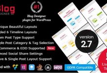 Blog Designer PRO v2.7.6 - WordPress博客美化插件-学课SEO