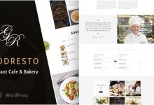 GoodResto v2.8 – WordPress餐饮美食行业主题-学课SEO