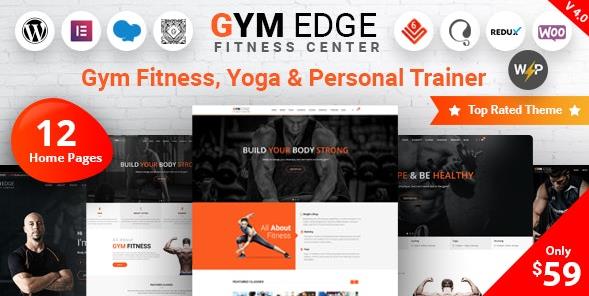 Gym Edge v4.3.0 无限制版 – WordPress 健身房健身主题