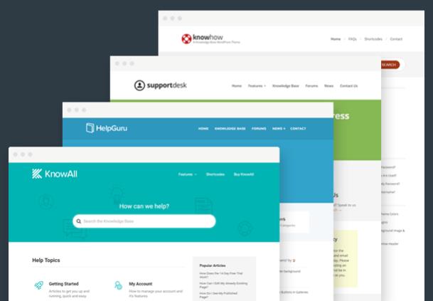 HelpGuru v1.7.5-自助服务知识库主题