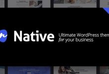 Native v1.5.3 – 时尚的多功能创意WordPress主题-学课SEO