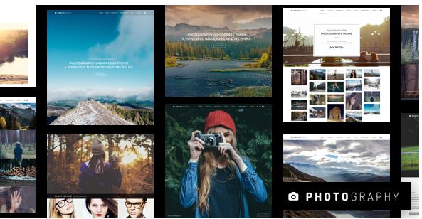 Photography v7.7.3无限制版（已汉化） – wordpress摄影主题模板