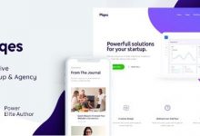 Piqes v1.0.3 – WordPress广告公司主题-学课SEO