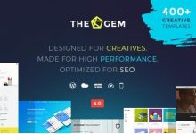 TheGem v4.5.8.1 - 创意多用途高性能WordPress主题-学课SEO