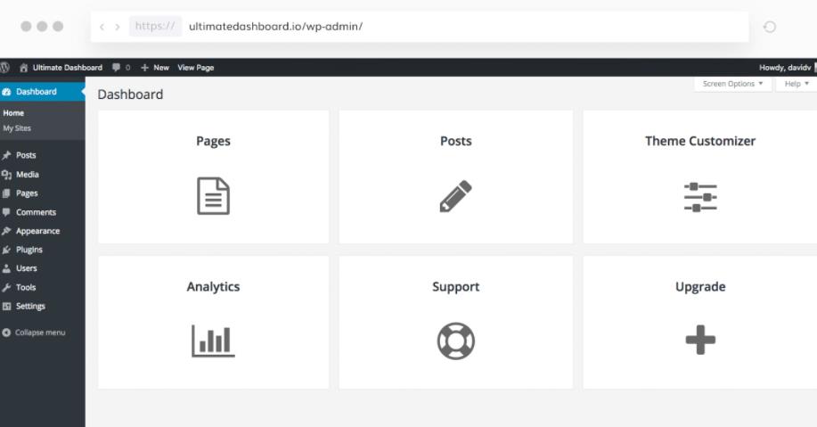 Ultimate Dashboard Pro v3.10.4无限制版(已汉化) – WordPress仪表盘插件