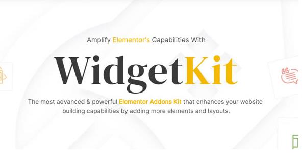 WidgetKit Pro v1.12 – Elementor插件