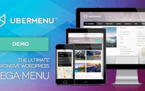 UberMenu v3.8.1激活版（已汉化） – WordPress 超级菜单插件-学课技术网