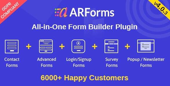 ARForms v6.9.5（已汉化） – WordPress表单生成插件