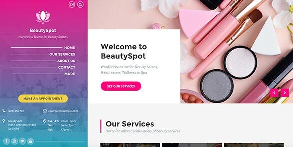 BeautySpot v3.5.8无限制版 – WordPress美容院主题