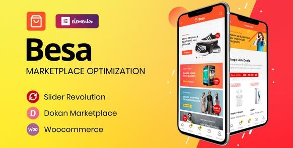 Besa v2.3.7 –  Elementor Marketplace WooCommerce主题