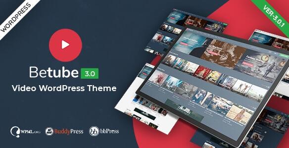 Betube v3.0.16 – WordPress视频主题