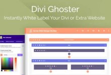 Divi Ghoster v5.0.10破解版–白色标签Divi插件-学课SEO