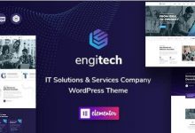 Engitech v1.2 – WordPress IT服务主题-学课SEO