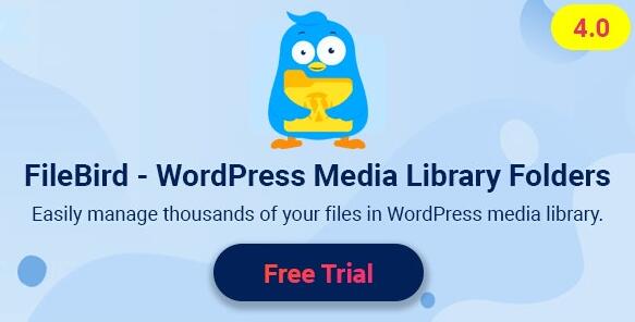 FileBird Pro v6.5.1全功能版（已汉化）  – WordPress媒体文件管理插件