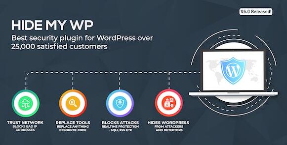 Hide My WP v6.2.12 汉化无限制版– WordPress安全插件