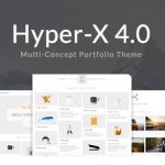 HyperX v4.9.9.3 – 响应式WordPress产品组合主题-学课技术网
