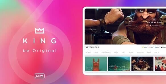 King v9.5.5无限制版(已汉化） – WordPress杂志主题