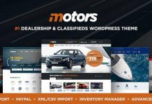 Motors v4.9.7 汉化破解版+ Mobile App –分类WordPress主题-学课SEO