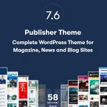 Publisher Pro v7.8.0 – WordPress报纸和杂志主题-学课技术网