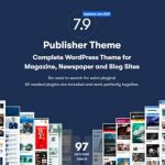 Publisher Pro v7.9.0汉化破解版 – WordPress报纸和杂志主题-学课技术网