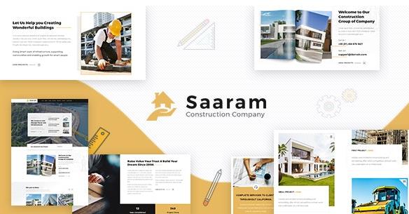 Saaram v1.6 – 建筑师WordPress