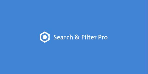 Search＆Filter Pro v3.1.8（已汉化） – WordPress的高级筛选插件
