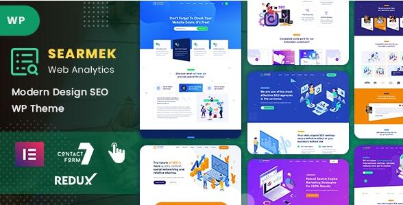 Searmek v1.0 – SEO和营销WordPress主题