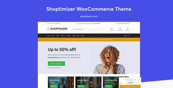 Shoptimizer v2.3.3无限制版 – 最快的WooCommerce主题