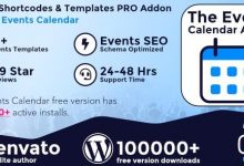 The Events Calendar Shortcode and Templates Pro v2.5-学课SEO