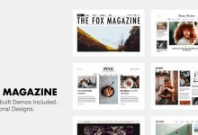 The Fox v4.6.3 – WordPress杂志主题-学课SEO