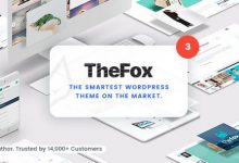 TheFox v3.9.9.9.10 破解版– 响应式多用途WordPress主题-学课SEO