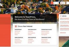 TownPress v3.6.5汉化破解版 – WordPress市政主题-学课SEO