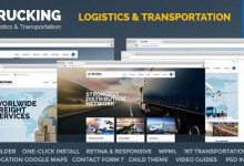 Trucking v1.5.3 - WordPress物流公司主题-学课SEO