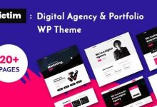 Victim v1.0.6 – Digital Agency & Portfolio WordPress Theme-学课SEO
