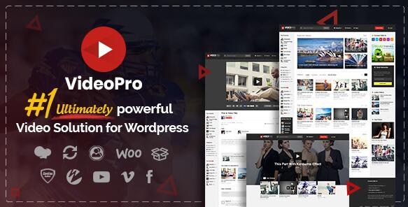 VideoPro v2.3.8.1汉化无限制版 – WordPress视频主题