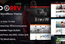 VidoRev v2.9.9.9.8.3 破解版 – WordPress视频主题-学课SEO