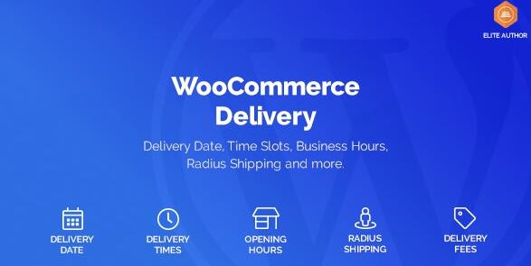 WooCommerce Delivery v1.1.17汉化无限制版