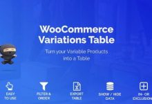 WooCommerce Variations Table v1.3.6-学课SEO