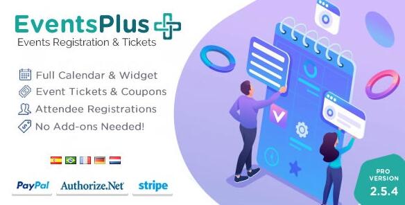 WordPress Events Calendar Registration & Tickets v2.6.3