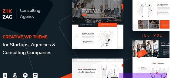 ZikZag v1.4.5 – 咨询和代理WordPress主题
