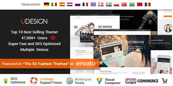 uDesign v4.14.0无限制版（已汉化） – WordPress响应式主题