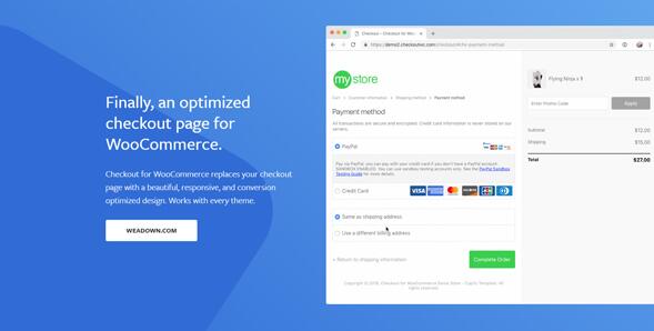 CheckoutWC v10.3.5无限制版（已汉化）– Woocommerce结账插件