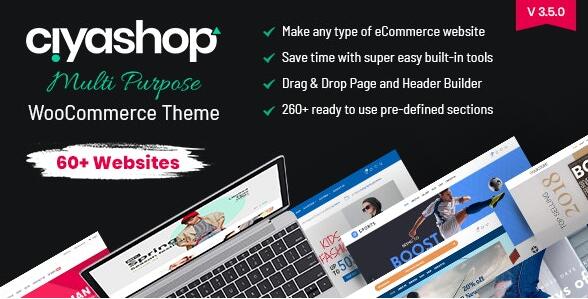 CiyaShop v4.21.0(已汉化)– WooCommerce WordPress主题