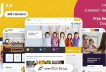 Ed School v3.5.0 – WordPress教育主题-学课SEO