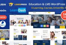 Edubin v6.9.23 –教育LMS WordPress主题-学课SEO