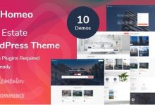 Homeo v1.2.9 – WordPress房地产主题-学课SEO